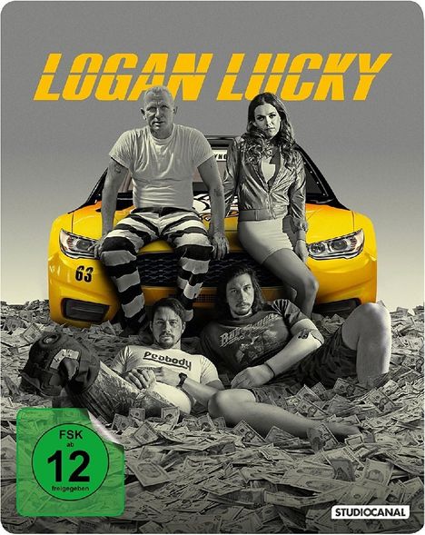 Logan Lucky (Blu-ray im Steelbook), Blu-ray Disc