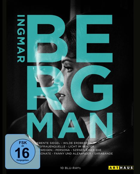 Ingmar Bergman - 100th Anniversary Edition (Blu-ray), 10 Blu-ray Discs