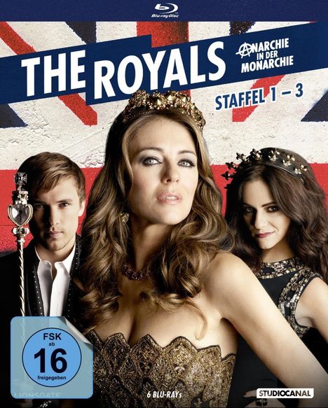 The Royals Staffel 1-3, 9 DVDs