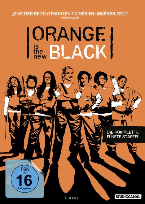 Orange is the New Black Staffel 5, 5 DVDs