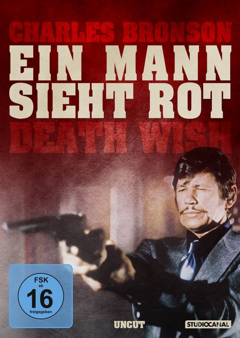 Ein Mann sieht rot, DVD