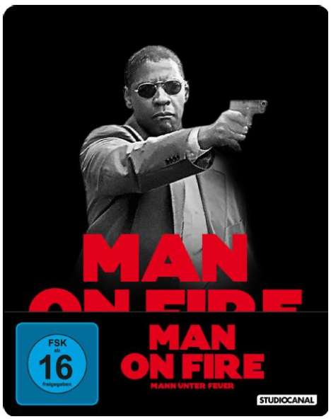 Man on Fire - Mann unter Feuer (Blu-ray im Steelbook), Blu-ray Disc