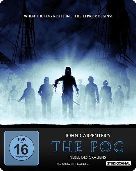 The Fog - Nebel des Grauens (Ultra HD Blu-ray &amp; Blu-ray im Steelbook), 1 Ultra HD Blu-ray, 2 Blu-ray Discs und 1 CD