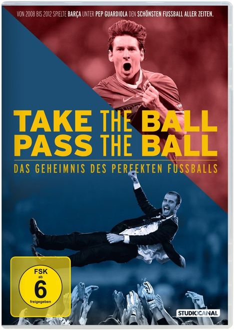 Take the Ball Pass the Ball - Das Geheimnis des perfekten Fußballs (OmU), DVD