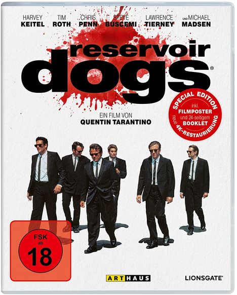 Reservoir Dogs (Special Edition) (Blu-ray), Blu-ray Disc