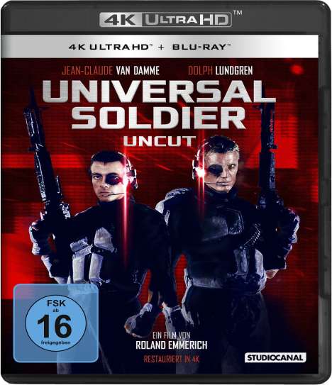 Universal Soldier (Ultra HD Blu-ray &amp; Blu-ray), 1 Ultra HD Blu-ray und 1 Blu-ray Disc