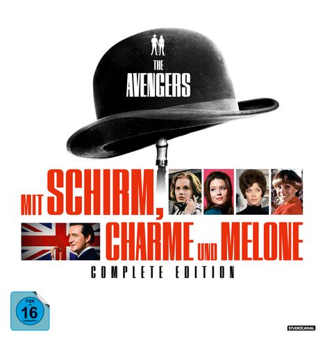 Mit Schirm, Charme und Melone (Complete Edition), 54 DVDs