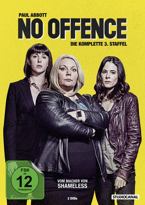 No Offence Staffel 3, 3 DVDs