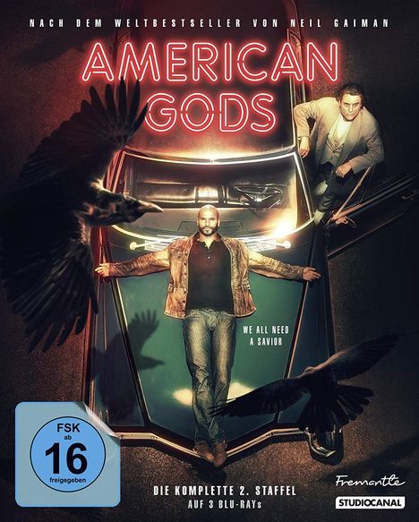 American Gods Staffel 2 (Collector's Edition) (Blu-ray), 3 Blu-ray Discs