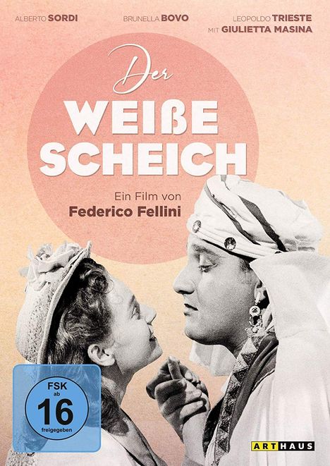 Der weiße Scheich, DVD