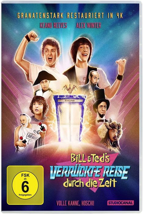 Bill &amp; Teds verrückte Reise durch die Zeit, DVD