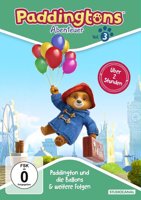 Paddingtons Abenteuer Vol. 3, DVD