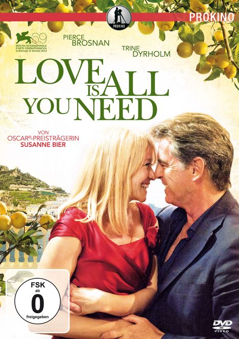 Love Is All You Need, DVD