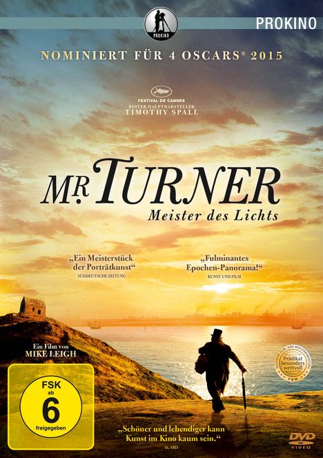 Mr. Turner - Meister des Lichts, DVD