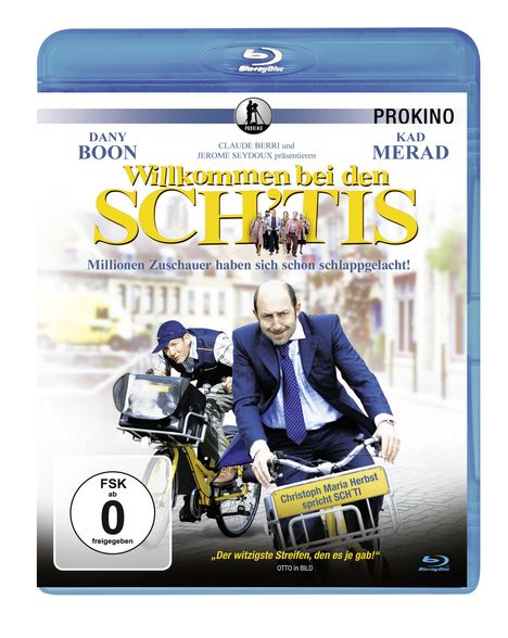 Willkommen bei den Sch'tis (Blu-ray), Blu-ray Disc