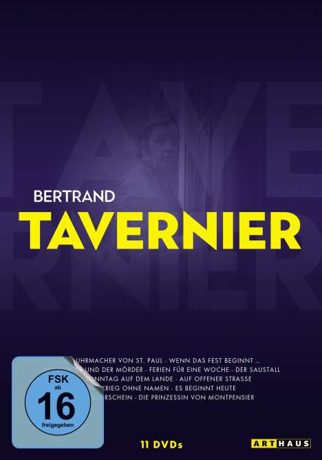 Bertrand Tavernier Edition, 11 DVDs