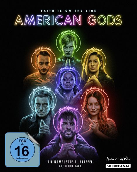 American Gods Staffel 3 (Blu-ray), 3 Blu-ray Discs