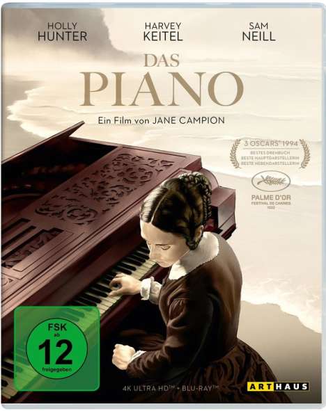 Das Piano (Special Edition) (Ultra HD Blu-ray &amp; Blu-ray), 1 Ultra HD Blu-ray und 1 Blu-ray Disc