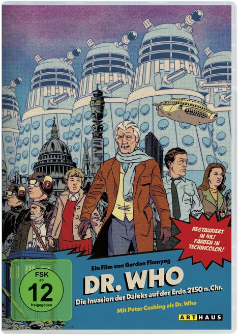 Dr. Who: Die Invasion der Daleks auf der Erde 2150 n. Chr., DVD