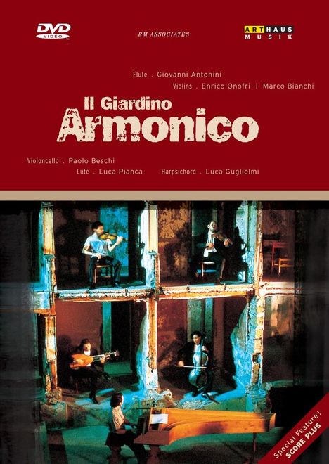 Il Giardino Armonico, DVD