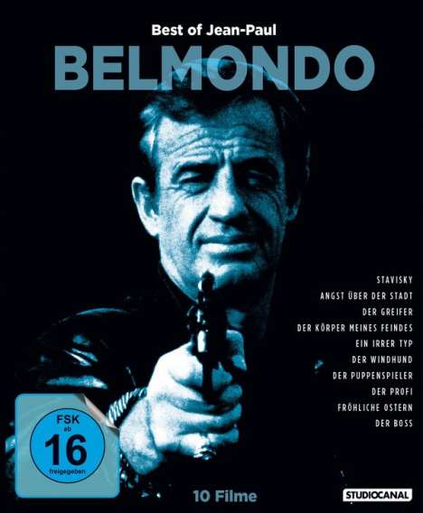 Best of Jean-Paul Belmondo Edition (Blu-ray), 10 Blu-ray Discs