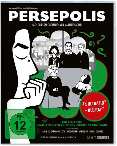 Persepolis (Ultra HD Blu-ray &amp; Blu-ray), 1 Blu-ray Disc und 1 Ultra HD Blu-ray