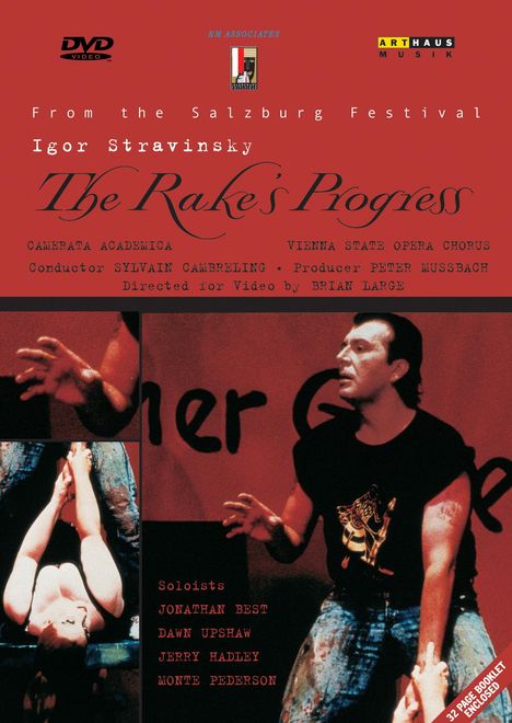 Igor Strawinsky (1882-1971): The Rake's Progress, DVD