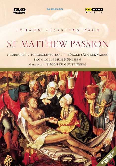 Johann Sebastian Bach (1685-1750): Matthäus-Passion BWV 244, DVD