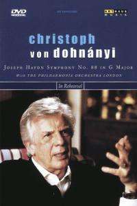 Christoph von Dohnanyi probt &amp; dirigiert, DVD