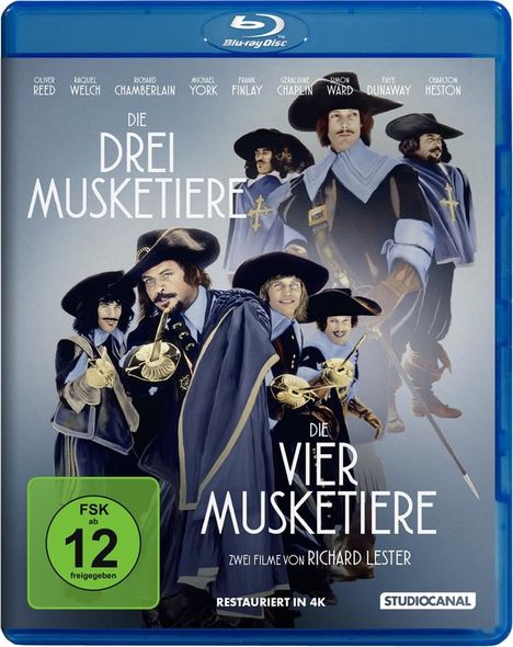 Die Musketiere: Einer für Alle - Alle für einen! (Blu-ray), 2 Blu-ray Discs