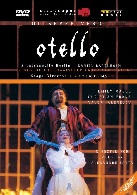 Giuseppe Verdi (1813-1901): Otello, DVD