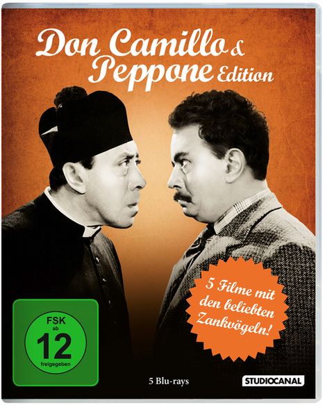 Don Camillo &amp; Peppone Edition (Blu-ray), 5 Blu-ray Discs