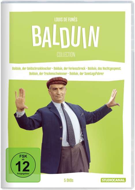 Louis de Funès - Die Balduin Collection, 5 DVDs