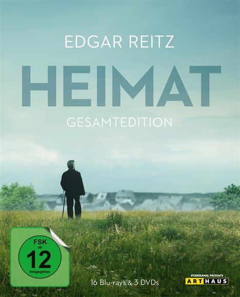 Heimat (Gesamtedition inkl. Die andere Heimat) (Blu-ray), 16 Blu-ray Discs und 3 DVDs