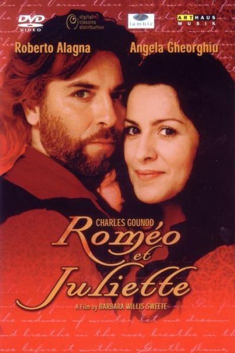 Charles Gounod (1818-1893): Romeo &amp; Juliette (Opernverfilmung), DVD