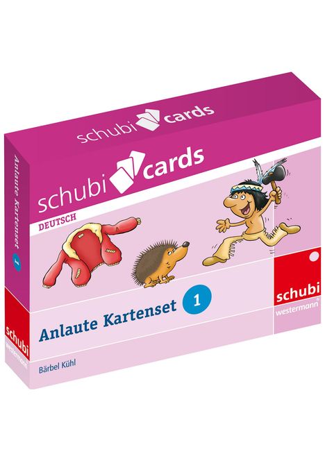 Bärbel Kühl: Schubicards Anlaute Kartensets 1, Buch