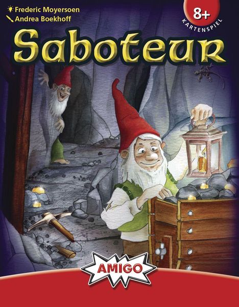 Saboteur. Kartenspiel, Spiele