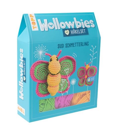 Jana Ganseforth: Wollowbies Häkelset Schmetterling, Diverse