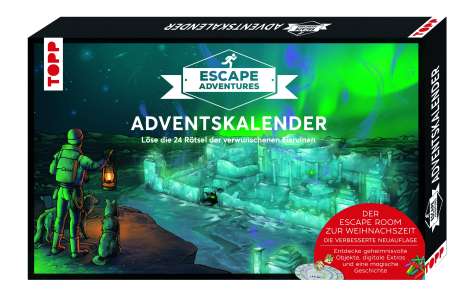 Sebastian Frenzel: Escape Adventures Adventskalender - Die verwunschenen Eisruinen, Kalender