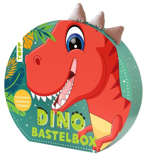 Susanne Pypke: Dino-Bastelbox. Mit Anleitungen, Bastelmaterial und Mitmachbuch, Diverse