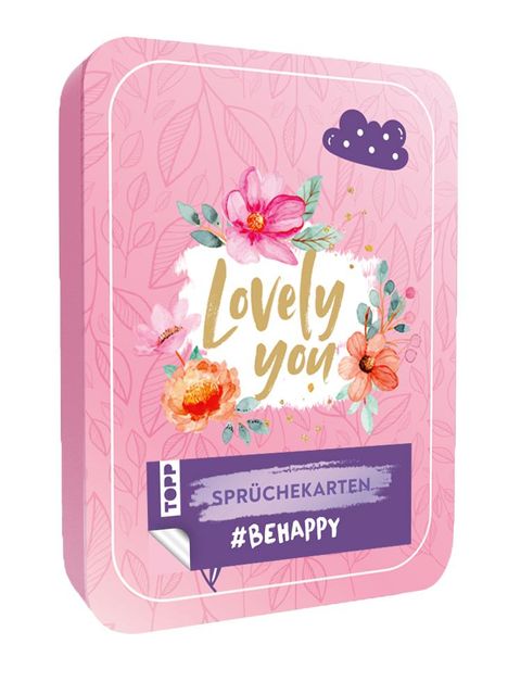 Frechverlag: Lovely You - Sprüchekarten #BeHappy, Diverse