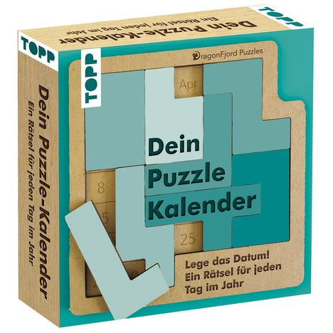 Mike Naylor: Dein Puzzle-Kalender. Lege das Datum - ein Rätsel für jeden Tag im Jahr, Spiele