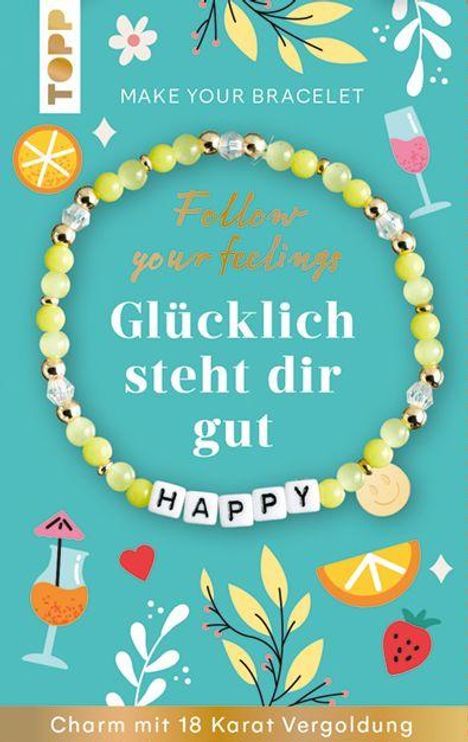 Follow your Feelings - Make your bracelet - Schmuckset Happy VE, 10 Ex., Diverse