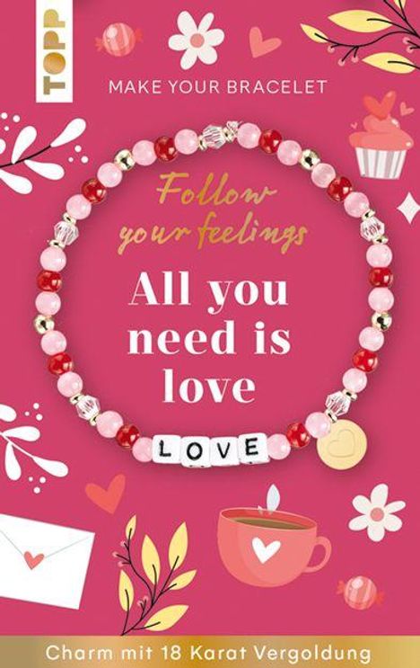 Follow your Feelings - Make your bracelet - Schmuckset Love VE, 10 Ex., Diverse