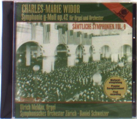 Charles-Marie Widor (1844-1937): Symphonie op.42 für Orgel &amp; Orchester, CD