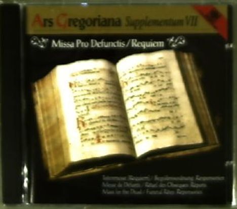 Ars Gregoriana Supplementum VII, CD