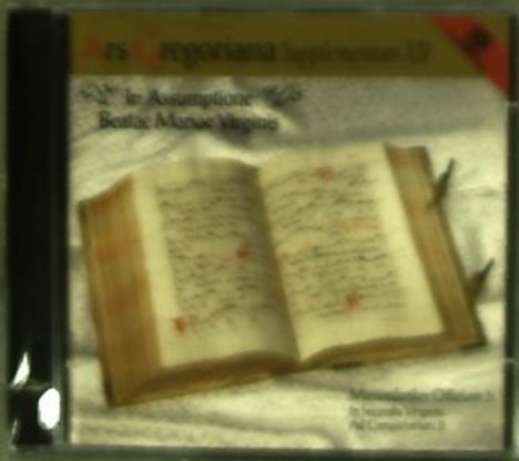 Ars Gregoriana Supplementum XII, CD