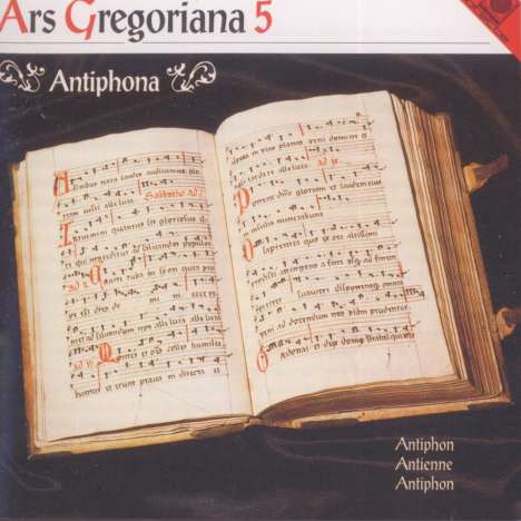 Ars Gregoriana 5 - Antiphona, CD