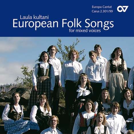 Laula kultani - European Folks Songs for mixed voices, CD