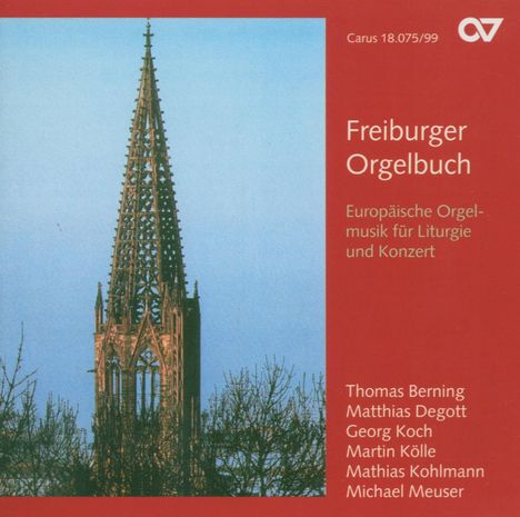 Freiburger Orgelbuch, CD